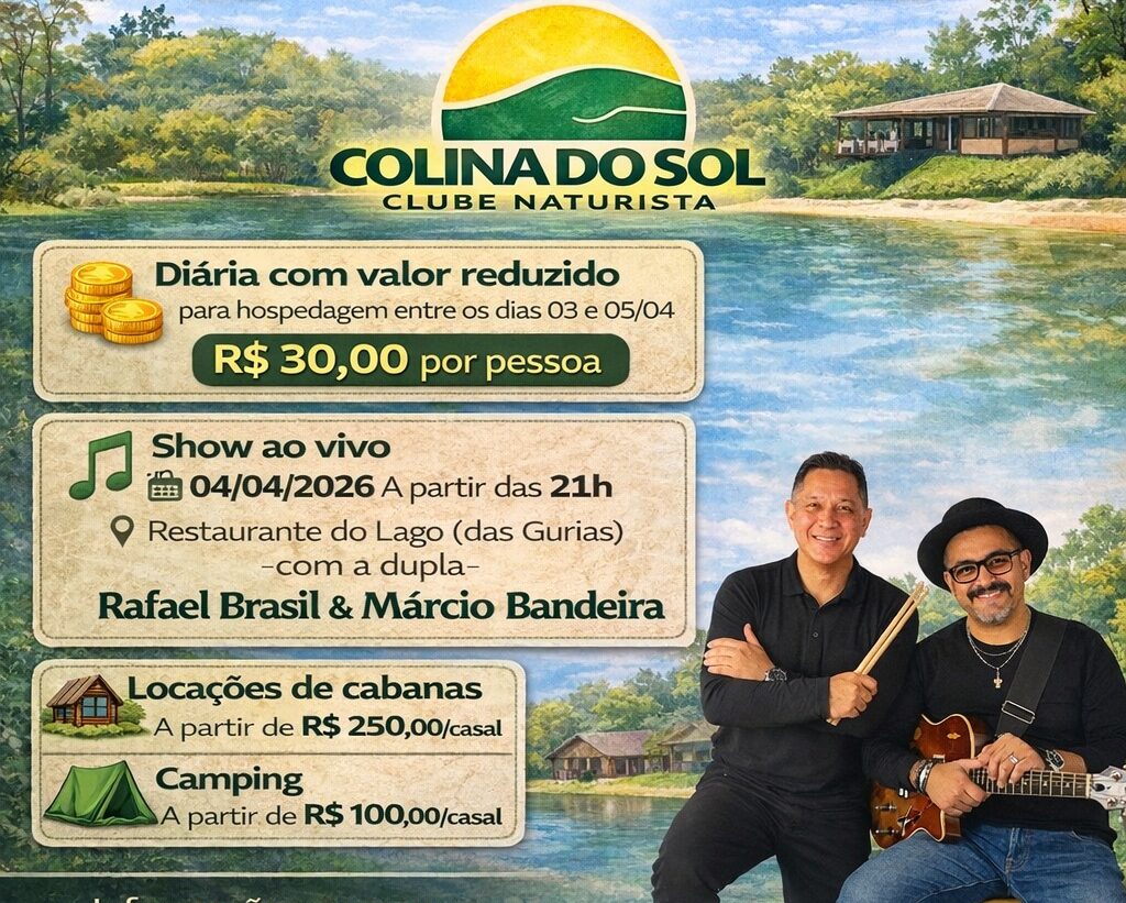 Feriadão de Páscoa na Colina do Sol!!